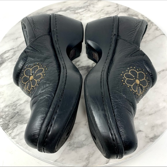 Ariat Floral Leather Comfort ATS Clogs 8.5 Western Casual Bohemian Classic Boho - Picture 7 of 15